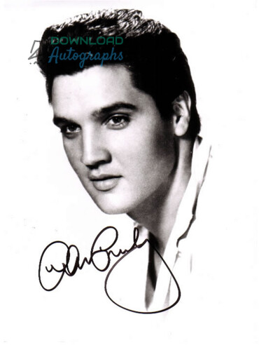 ELVIS-PRESLEY-Autograph