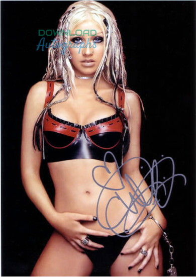 CHRISTINA-AGUILERA-V2-Autograph