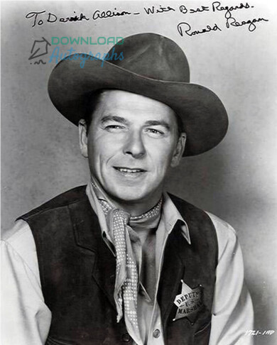 Ronald-Reagan-Autograph