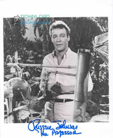 RUSSELL-JOHNSON-Autograph