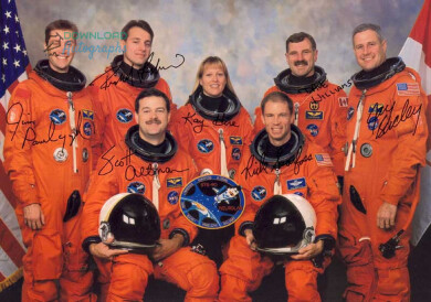 STS-90-CREW-Autograph