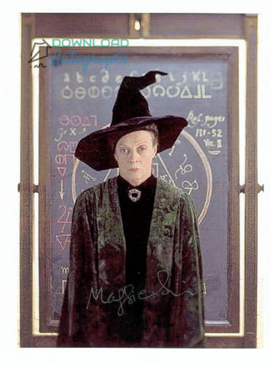 Maggie-Smith-Autograph