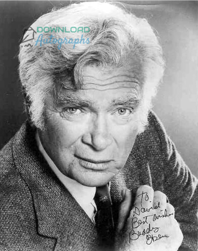 BUDDY-EBSEN-Autograph