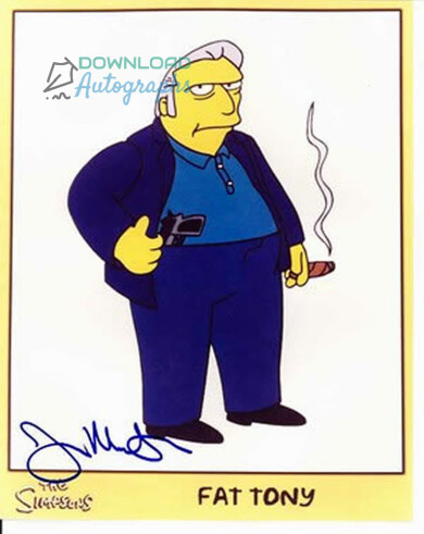 SIMPSONS-mantegna-Autograph
