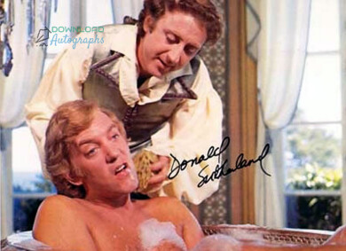 DONALD-SUTHERLAND-Autograph