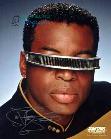 STAR-TREK-LEVAR-BURTON-Autograph