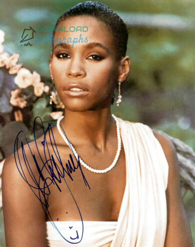 WHITNEY-HOUSTON-V13-Autograph