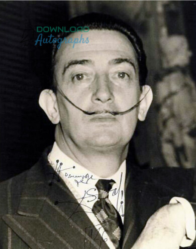 Salvador-Dali-Autograph