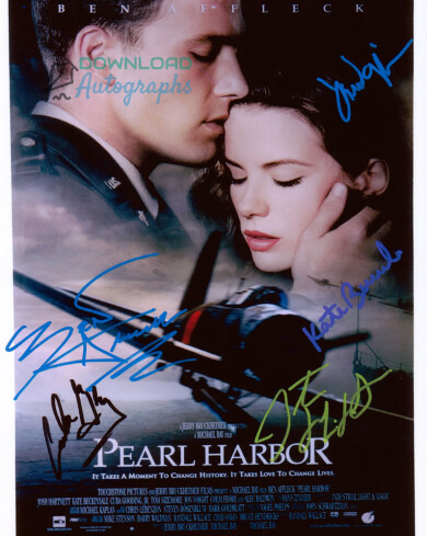 pearlharbour8by10-Autograph