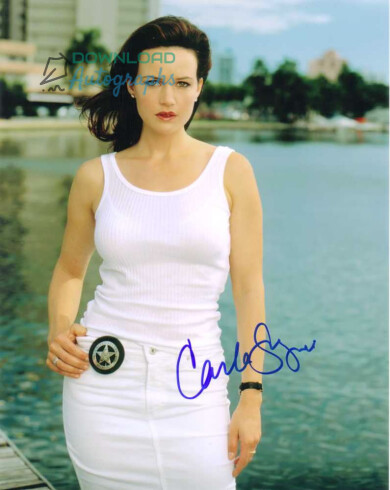 CARLA-GUGINO-Autograph