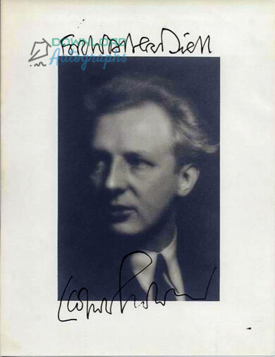 LEOPOLD-STOKOWSKI-Autograph