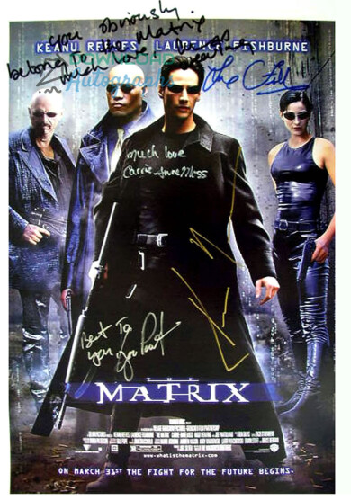 THE-MATRIX-CAST-Autograph