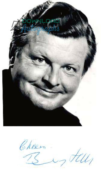 BENNY-HILL-Autograph