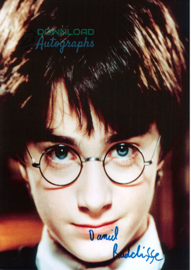DANIEL-RADCLIFFE-Autograph