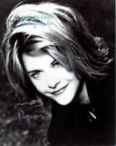 MEG-RYAN-Autograph
