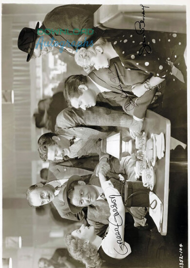 ADVENTURE-MOVIE-CAST-CLARK-GABLE-GREER-GARSON-JOAN-BLOND-Autograph