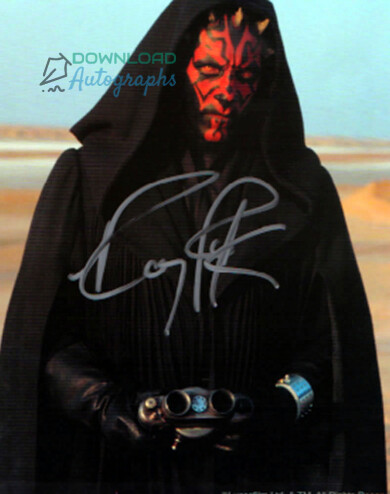 STAR-WARS-RAY-PARKAS-DARTH-MAUL-Autograph