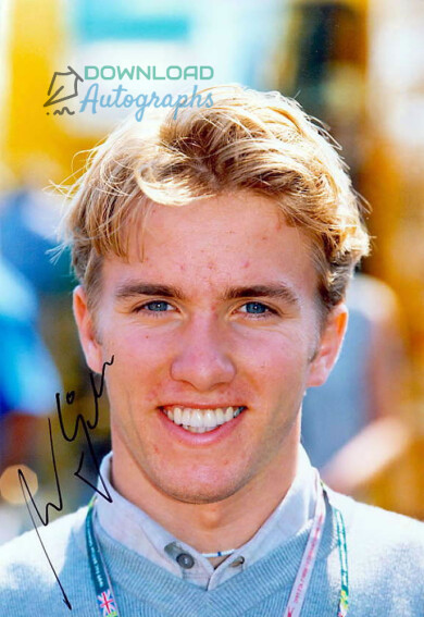 MOTORSPORT-NICK-HEIDFELD-Autograph