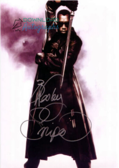 BLADE-WESLEY-SNIPES-Autograph
