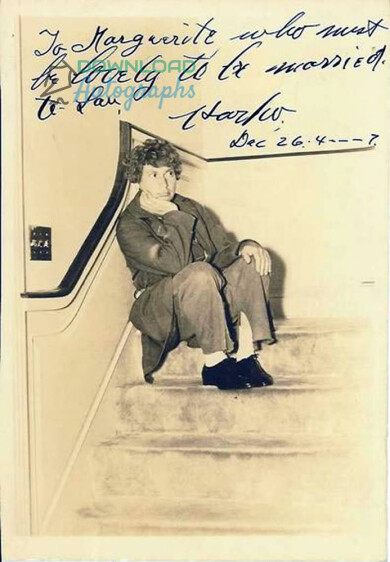 Harpo-Marx-Autograph