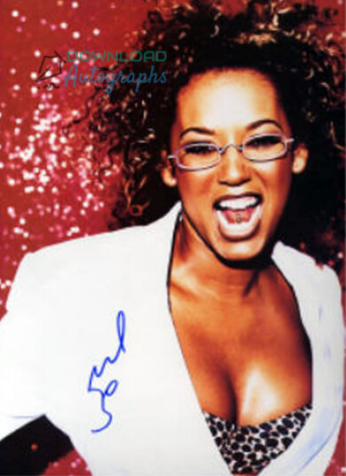 MEL-B-Autograph