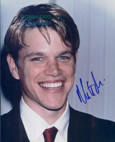 MATT-DAMON-V7-Autograph