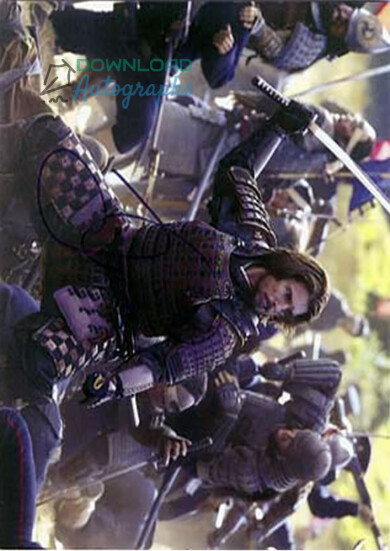 TOM-CRUISE-TL-SAMURAI-Autograph
