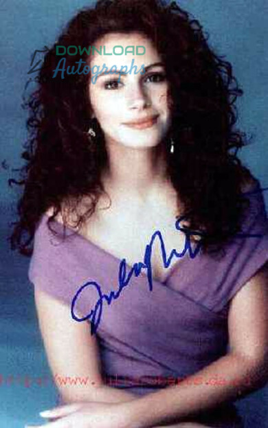 JULIA-ROBERTS-V8-Autograph