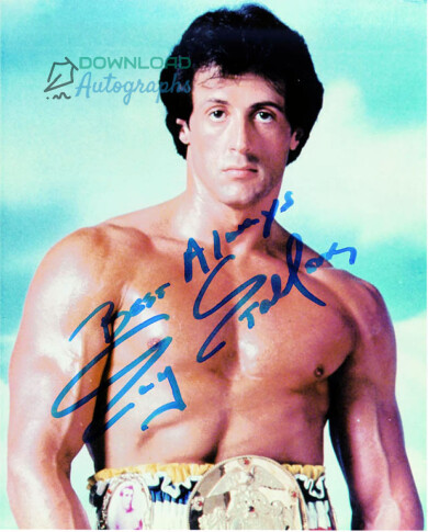 SYLVESTER-STALLONE-V13-Autograph