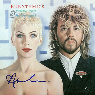 EURYTHMICS-V4-Autograph