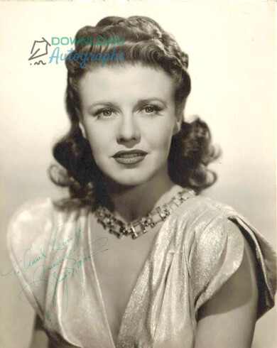 GINGER-ROGERS-Autograph