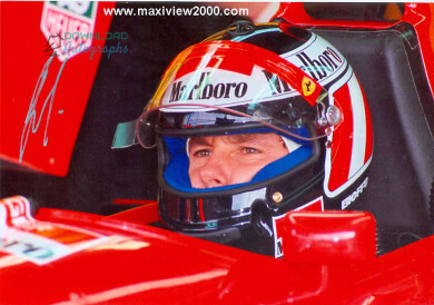 MOTORSPORT-Gerhard-Berger-Autograph