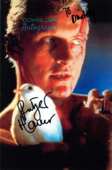 RUTGER-HAUER-Autograph