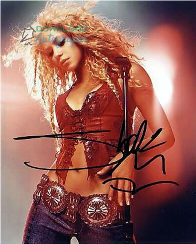 SHAKIRA-V2-Autograph