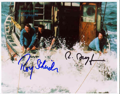 RICHARD-DREYFUS-and-ROY-SCHEIDER-Autograph