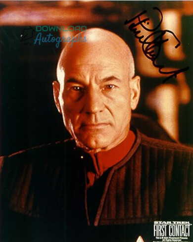 PATRICK-STEWART-STAR-TREK-CPT.-PICARD-Autograph
