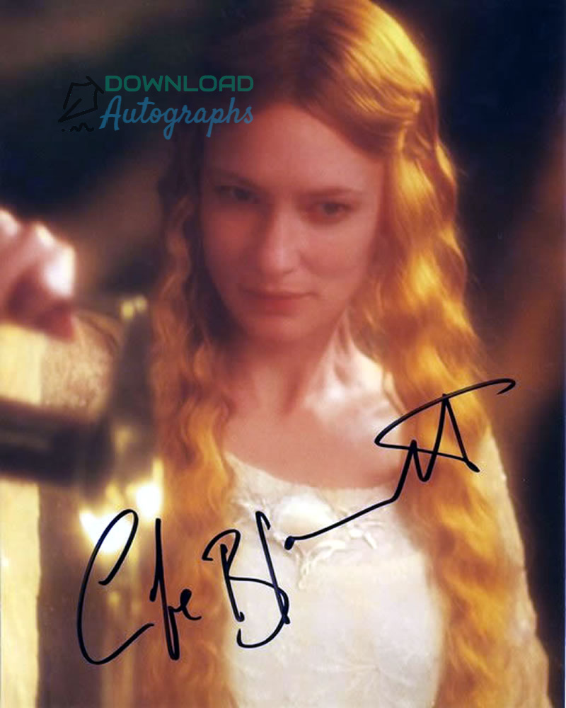 LORD-OF-THE-RINGS-Cate-Blanchett-Galadriel-Autograph