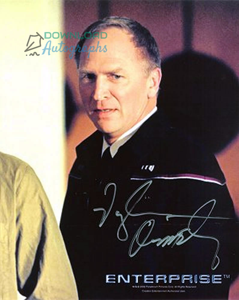 STAR-TREK-VAUGHN-ARMSTRONG-MAXWELL-FORREST-Autograph