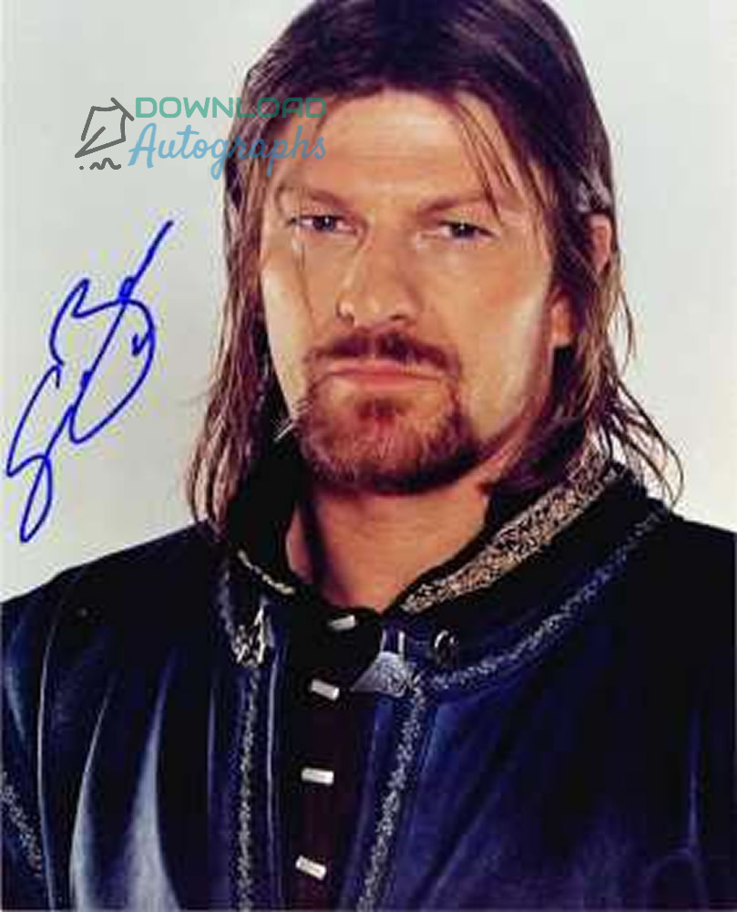 LORD-OF-THE-RINGS-SEAN-BEAN-V4-Autograph