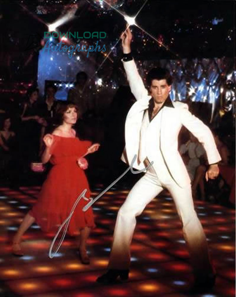 JOHN-TRAVOLTA-SATURDAY-NIGHT-FEVER-Autograph