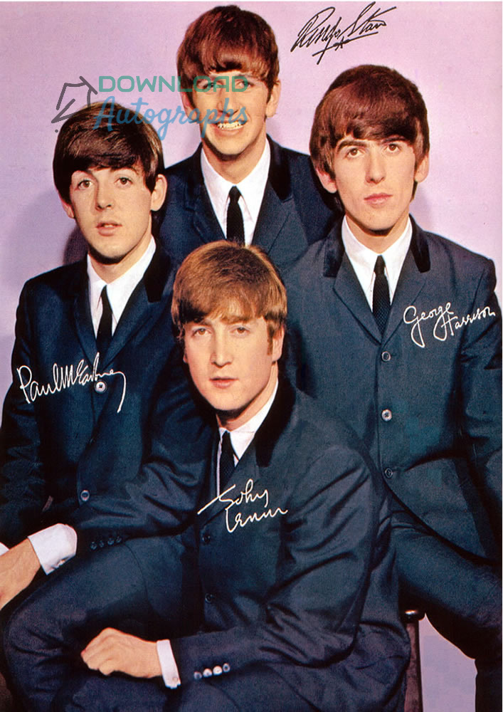 beatles-Autograph