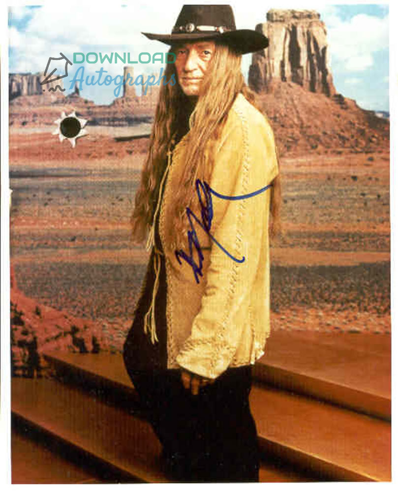 WILLY-NELSON-Autograph