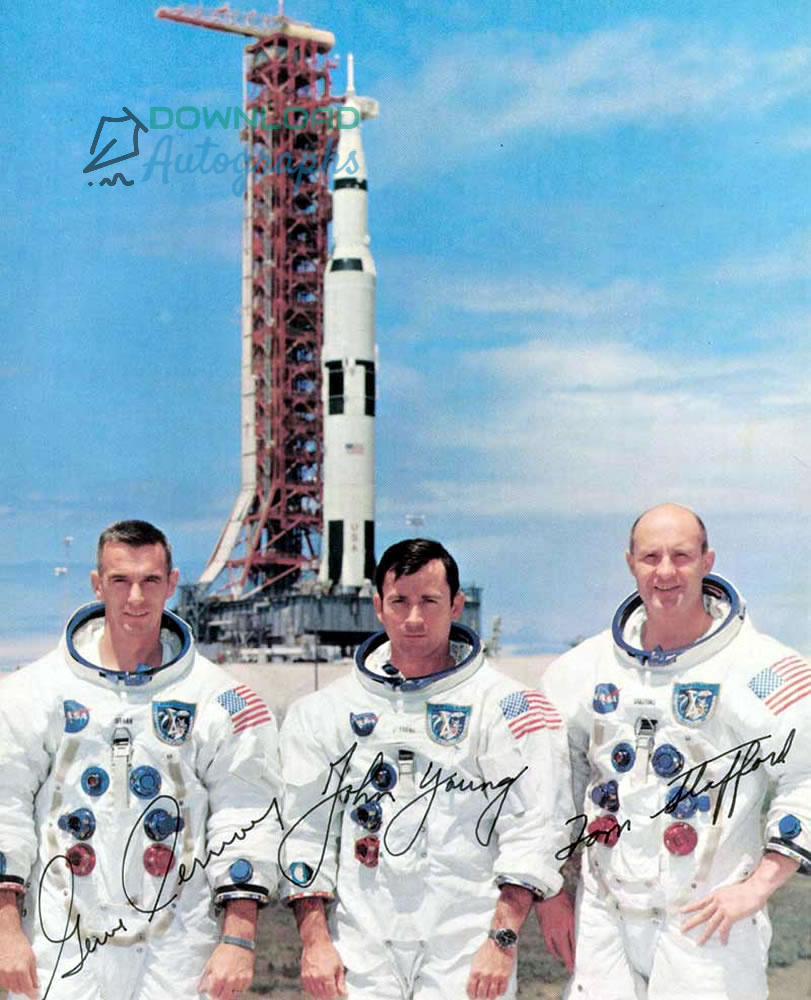 APOLLO-10-CREW-Autograph