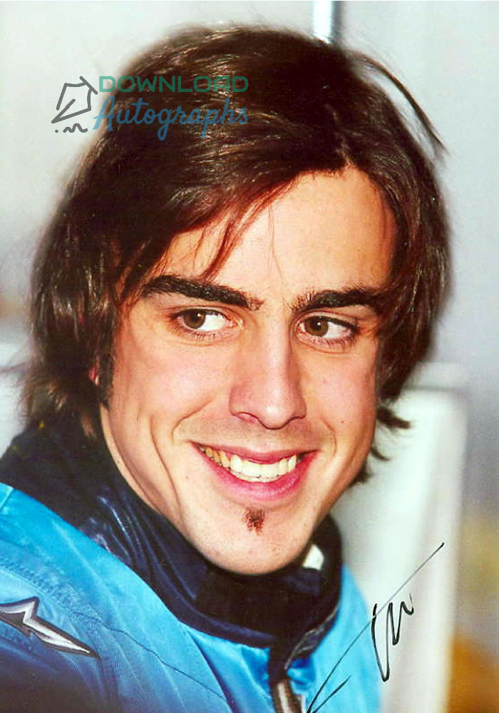 MOTORSPORT-FERNANDO-ALONSO-V8-Autograph