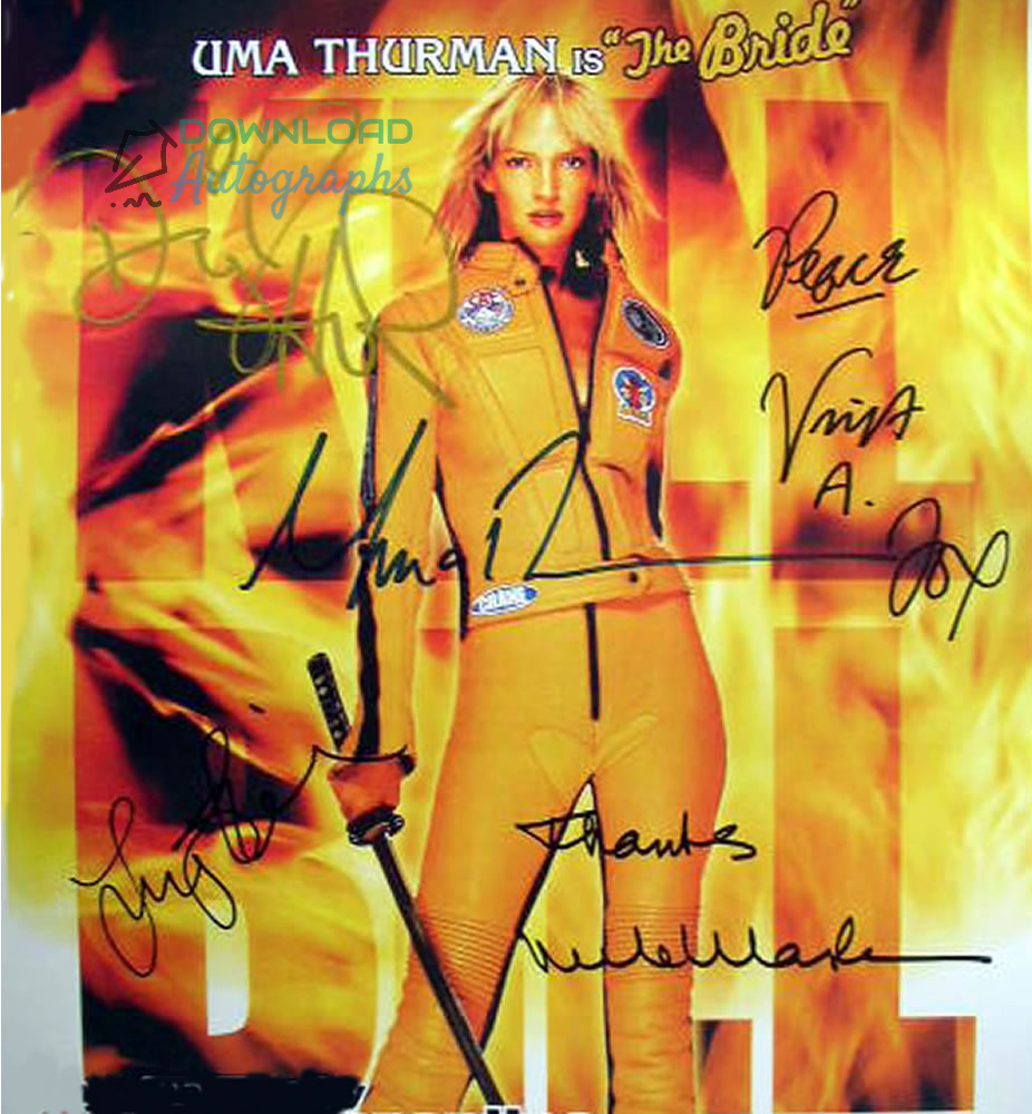 KILL-BILL-CAST-Autograph