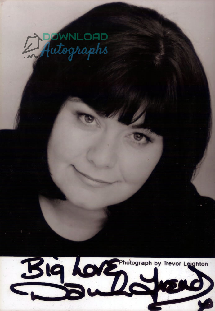 DAWN-FRENCH-Autograph