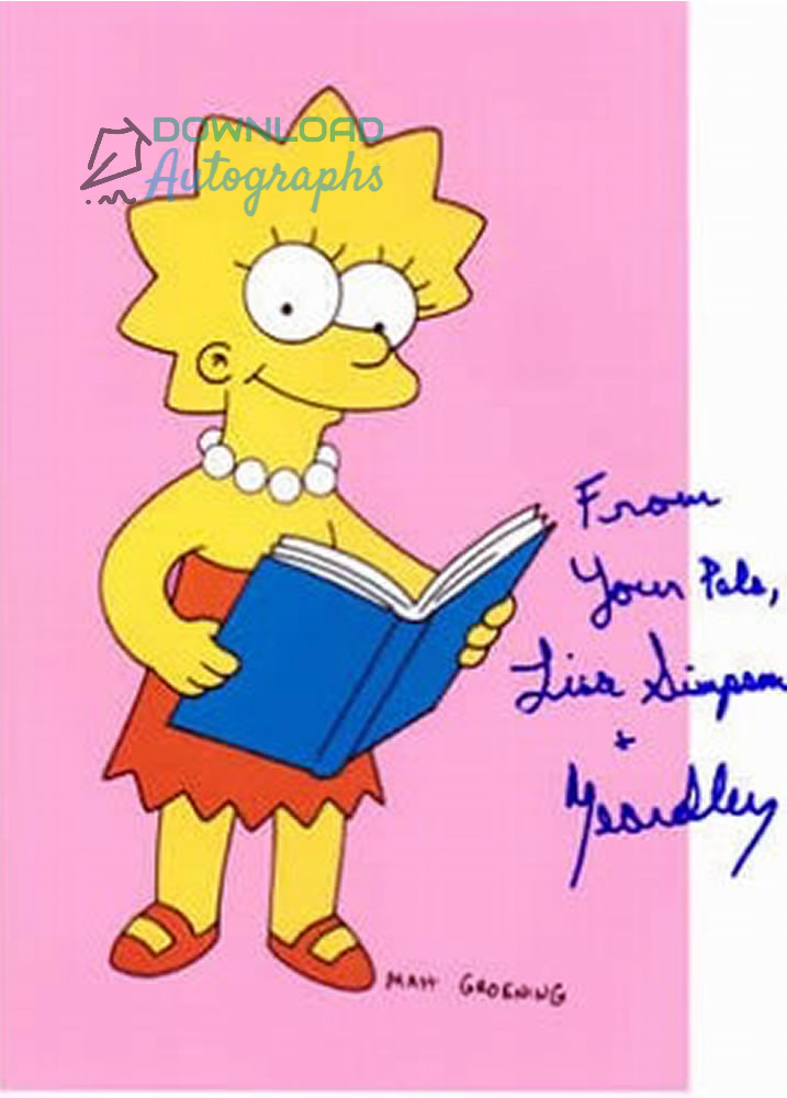 SIMPSONS-syeardley-Autograph