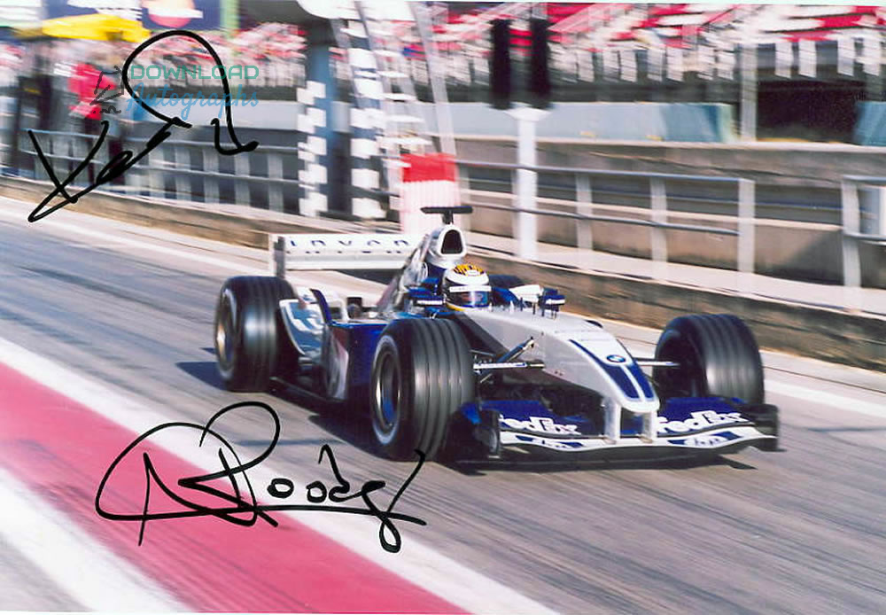 MOTORSPORT-NICO-ROSBERG-Autograph