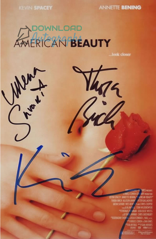 American-Beauty-cast-Autograph