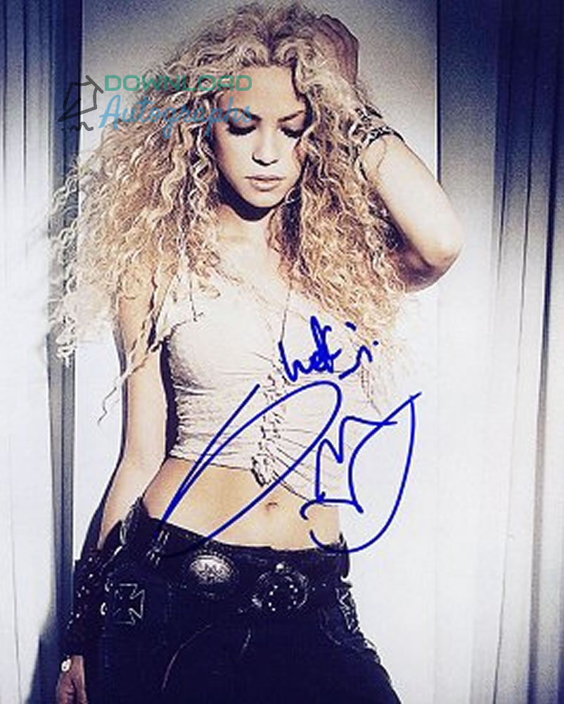 SHAKIRA-V15-Autograph